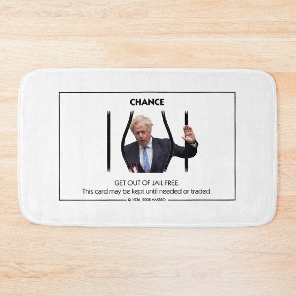 Item preview, Boris Get Out of Jail Free designed and sold by mosmoth.