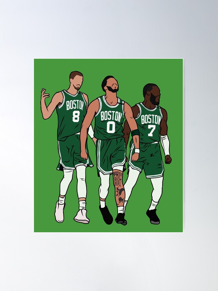 Download Boston Celtics' Marcus Smart White Jersey Wallpaper