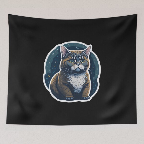 Item preview, British Shorthair (Sticker and Print Out) designed and sold by Sir Elgin Ortiz.