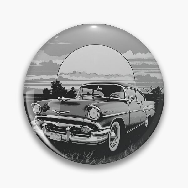 Item preview, Vintage Car Graphic Tee | Road Trip Inspired T-Shirt | Vintage Car in Circle Hit the Road Text | Classic car | Best Classic Car T-Shirt designed and sold by InfiniWear.