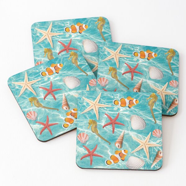 Item preview, Ocean Vibes Collage  designed and sold by Scotti Cohn.