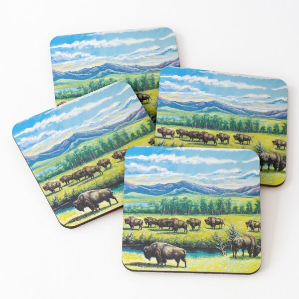 Item preview, The Bison Herd designed and sold by soulfulprintss8.