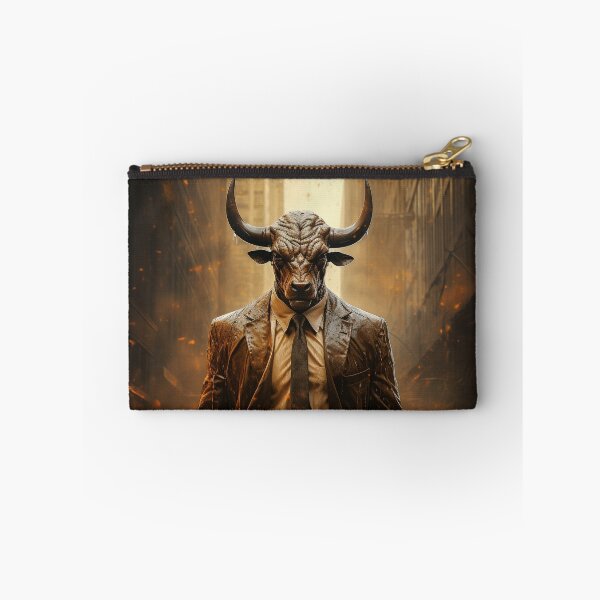 Item preview, Bull in a Suit in the City designed and sold by soulofalion.