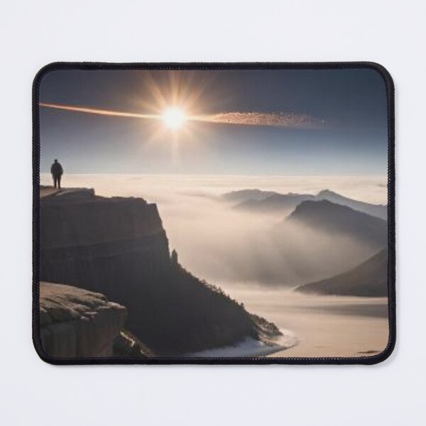 Item preview, Mountain with snow and the sunset in the background designed and sold by StoreMarkets.