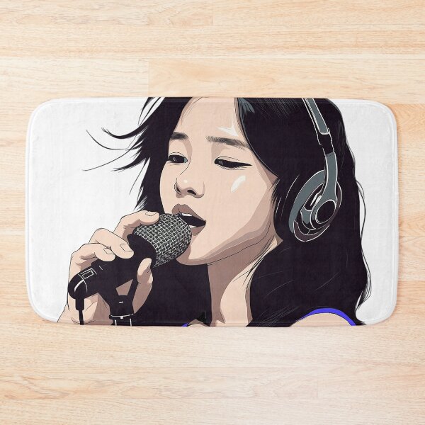 Item preview, Vector Art Asian Girl Singing designed and sold by PCGDrawing.