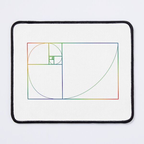 Item preview, Fibonacci spiral – rainbow designed and sold by kvictoria1.