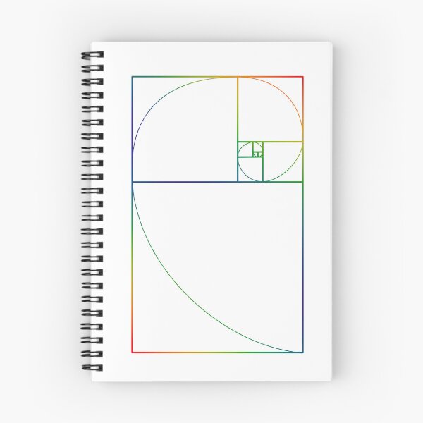 Item preview, Fibonacci spiral – rainbow designed and sold by kvictoria1.