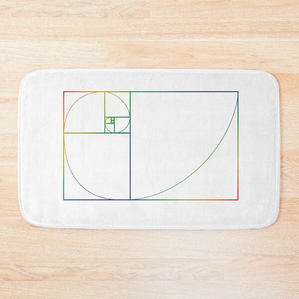 Item preview, Fibonacci spiral – rainbow designed and sold by kvictoria1.