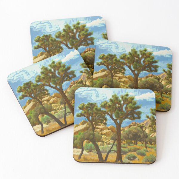 Item preview, Joshua Tree National Park Oil Painting designed and sold by soulfulprintss8.