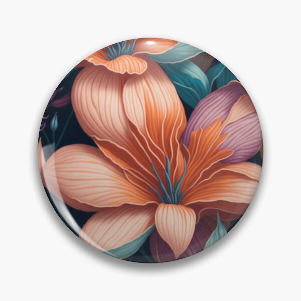 Item preview, Watercolor Lilys Flower Pattern Design v3 designed and sold by xibishop.