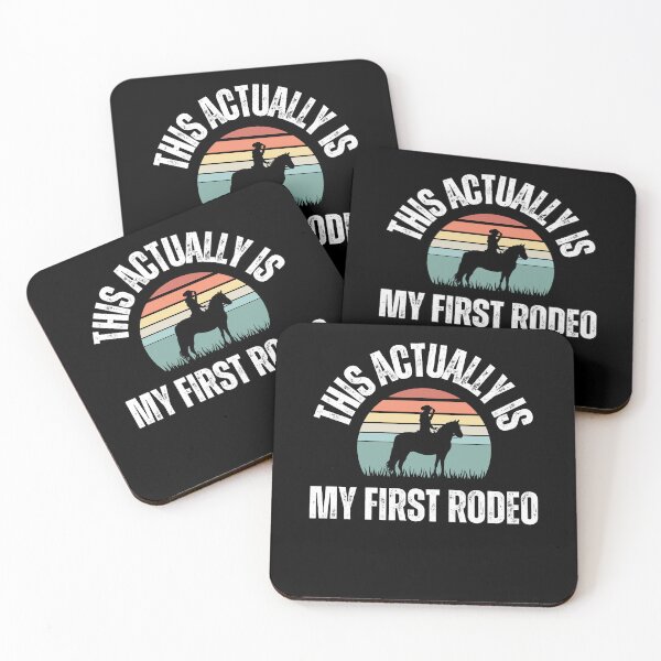 Item preview, This Actually is My First Rodeo designed and sold by smailjr.
