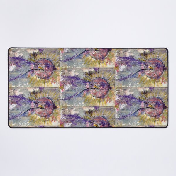 Item preview, Worn image of a bird in flight designed and sold by LiszaB.
