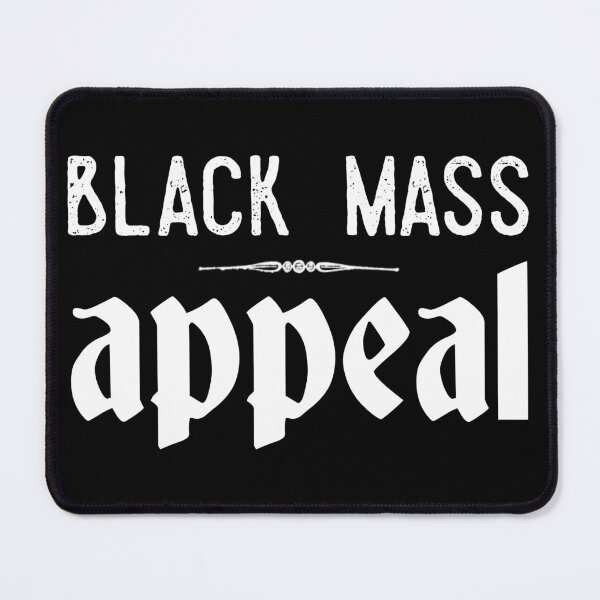 Item preview, Black Mass Appeal Logo - White designed and sold by BlackMassAppeal.