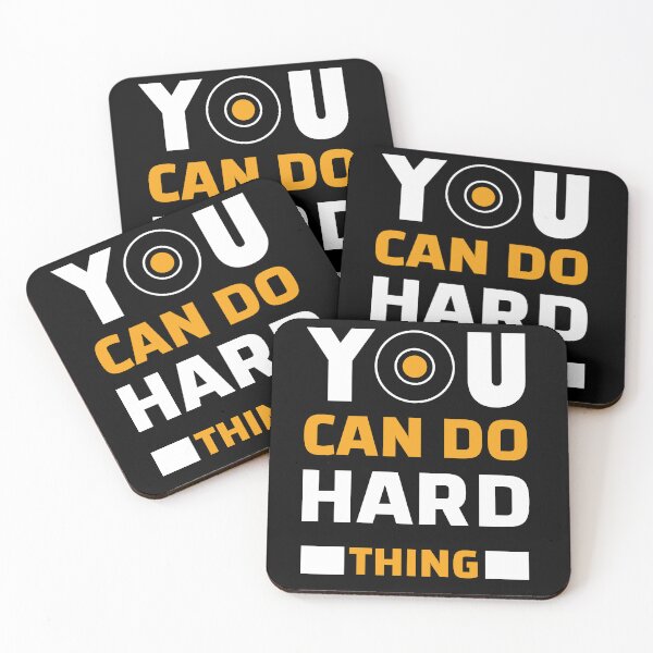 Item preview, We can Do Hard Things  designed and sold by ZacreaDesigns.