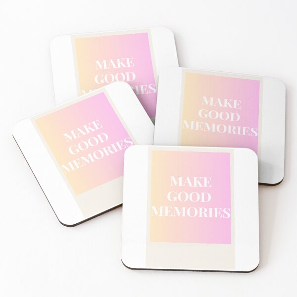 Item preview, Make good memories pink designed and sold by Allie Rockhill.