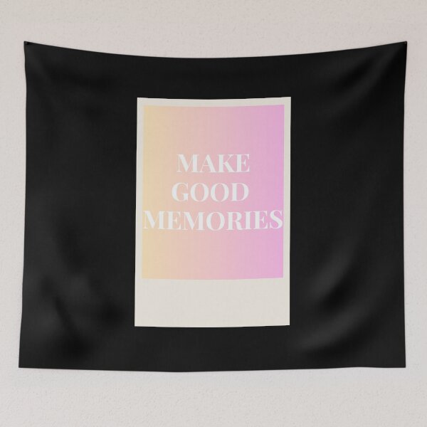 Item preview, Make good memories pink designed and sold by Allie Rockhill.