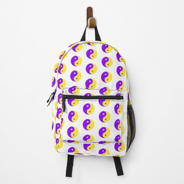 Item preview, Yellow and Purple Ying Yang designed and sold by Twisted-Teeze.