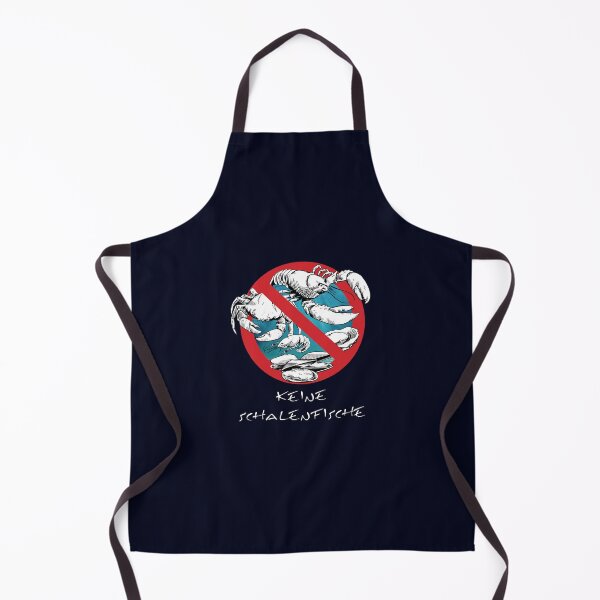 Item preview, GERMAN: “KEINE SCHALENFISCHE” NO SHELLFISH designed and sold by WhiteShirtGuy.