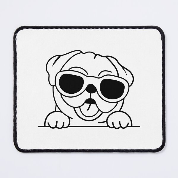 Item preview, Summer Pug designed and sold by sabonadadesigns.