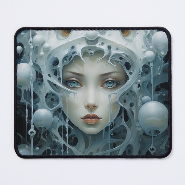 Item preview, Mysterious Ethereal Haunting Woman designed and sold by ousia014.