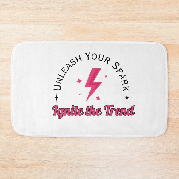 Item preview, "Unleash Your Spark, Ignite The Trend" , Self Expression Quote, Individuality, Inspirational quote T-Shirt designed and sold by stylishdzign.
