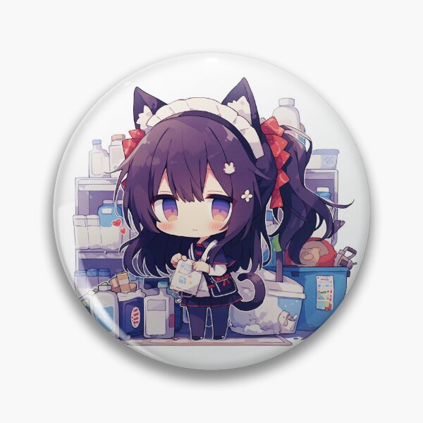 Artikelvorschau, WaschsalonMew entworfen und verkauft von Chibi Cat Art Corner.