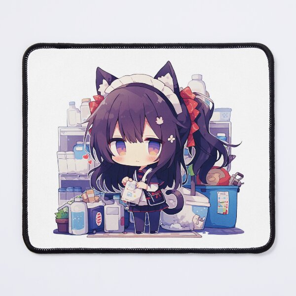Item preview, LaundroMew designed and sold by Chibi Cat Art Corner.