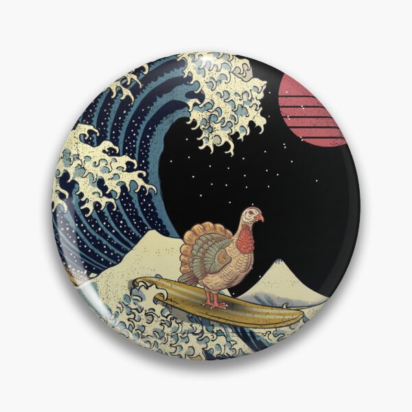 Artikelvorschau, Turkey Kanagawa Japanese Surfing Wave entworfen und verkauft von rafaeltto.