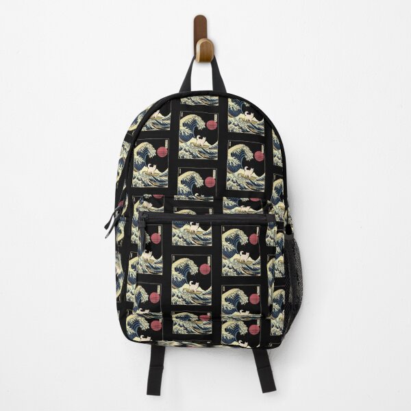Item preview, Turkish Angora Kanagawa Japanese Surfing Wave designed and sold by rafaeltto.