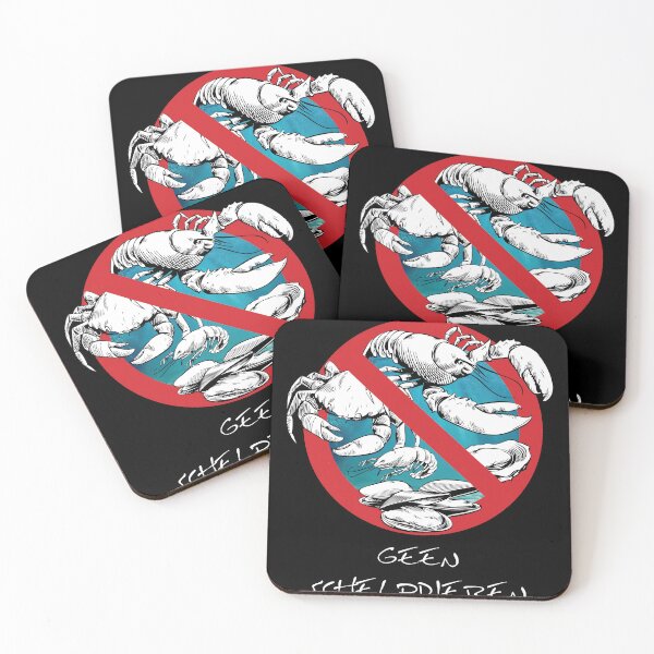 Item preview, DUTCH: “geen schelpdieren” NO SHELLFISH designed and sold by WhiteShirtGuy.