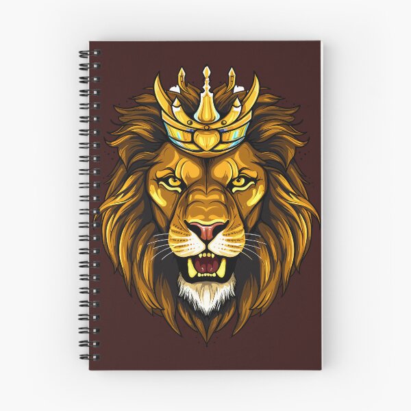 Item preview, Fierce Lion with Gold Crown designed and sold by Artbyminga.