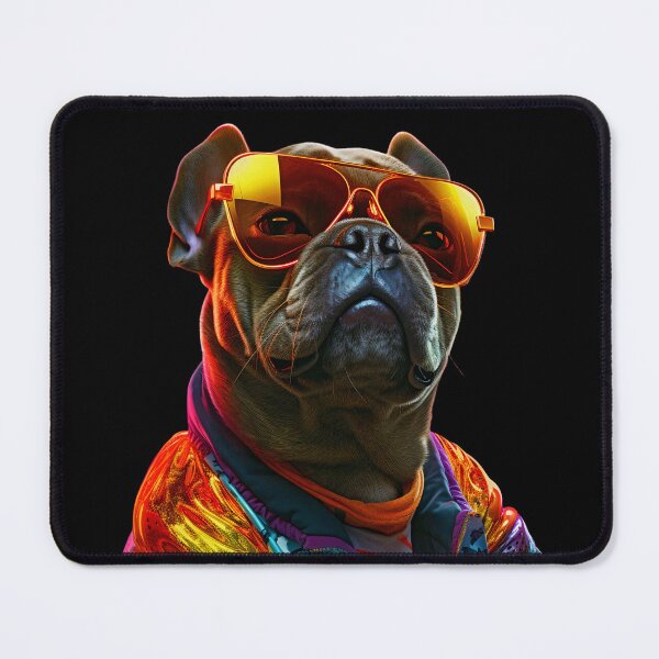 Item preview, Hip Hop Dog Wearing Shades Logo | Dog Wearing Sunglasses designed and sold by CoolHippoQuotes.
