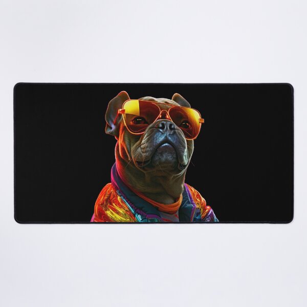 Item preview, Hip Hop Dog Wearing Shades Logo | Dog Wearing Sunglasses designed and sold by CoolHippoQuotes.
