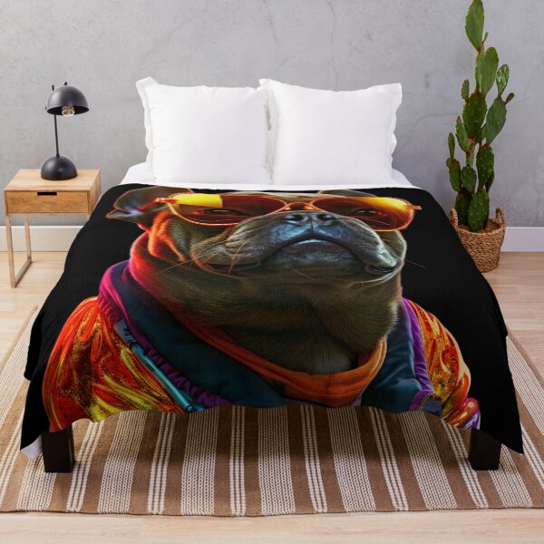 Item preview, Hip Hop Dog Wearing Shades Logo | Dog Wearing Sunglasses designed and sold by CoolHippoQuotes.