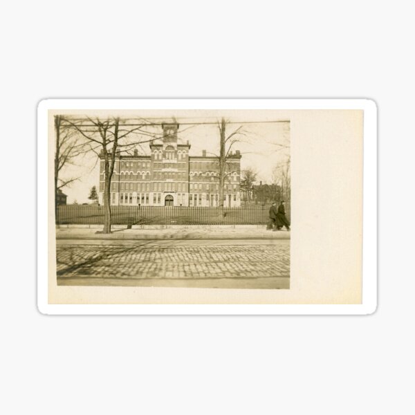 Item preview, Very Early RPPC of Clark College, Jonas Clark Hall designed and sold by Nostalgia Tees, Stickers, Art & More.