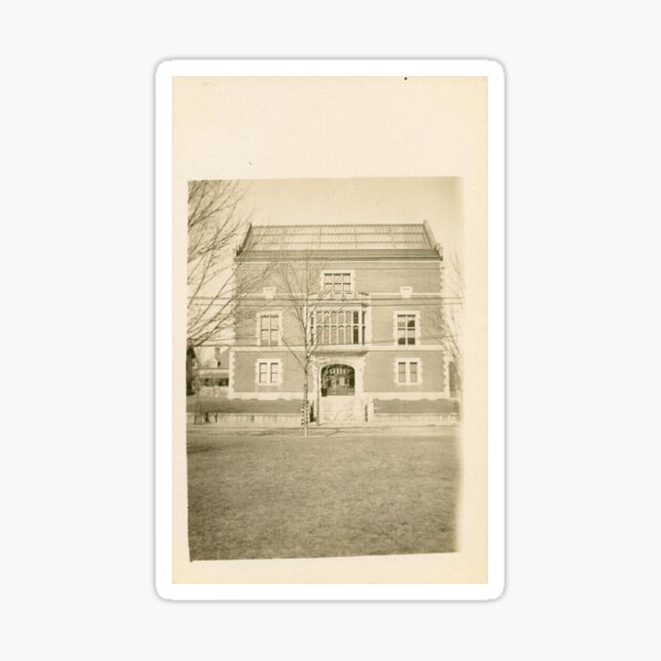 Item preview, Very Early RPPC of Clark College Geography Building designed and sold by Nostalgia Tees, Stickers, Art & More.