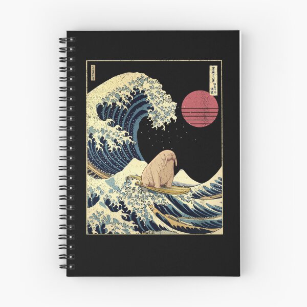 Item preview, Walrus Kanagawa Japanese Surfing Wave designed and sold by rafaeltto.