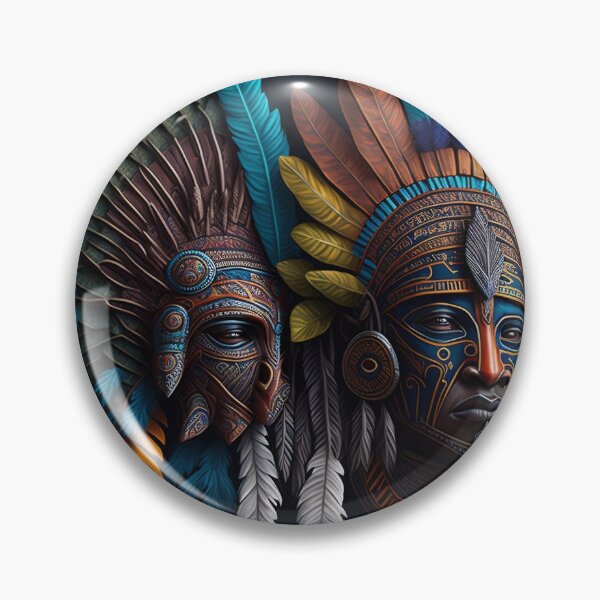 Item preview, Ancient Tribes Men Mask designed and sold by Saneedesign.