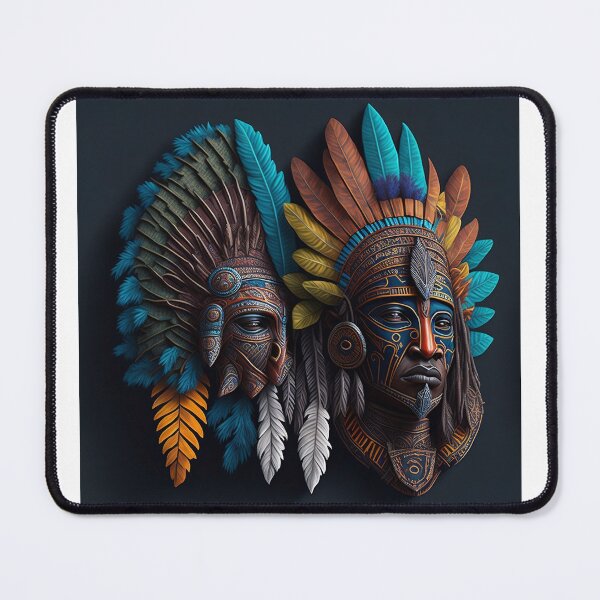 Item preview, Ancient Tribes Men Mask designed and sold by Saneedesign.