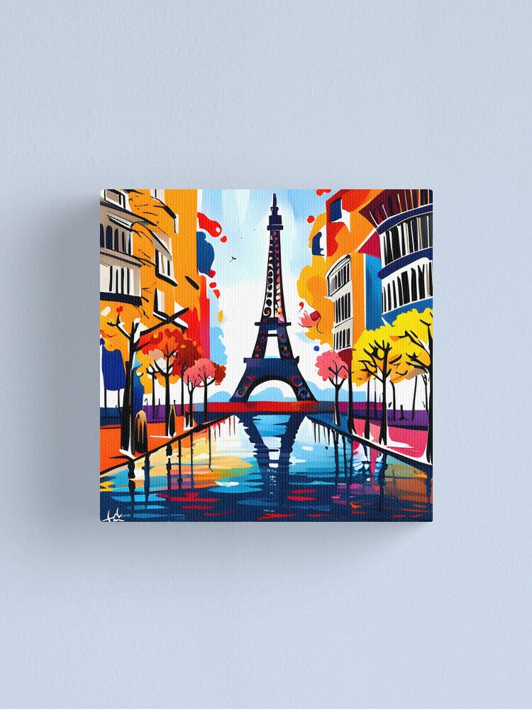 Paris Art, Cityscape Painting