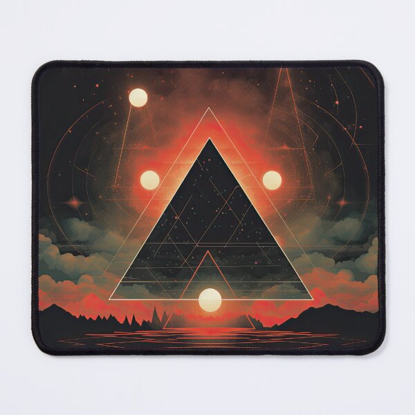 Item preview, High Strangeness – Pyramids 1        designed and sold by LynneMitchell.
