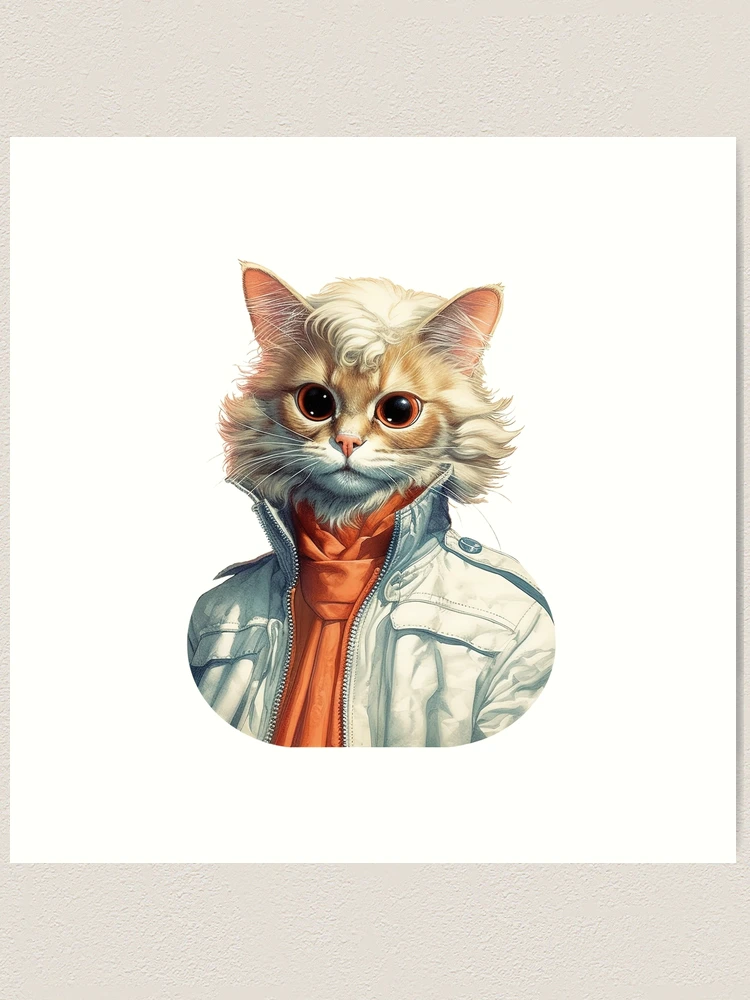 Cat therian Art Board Print for Sale by HugoArtistic