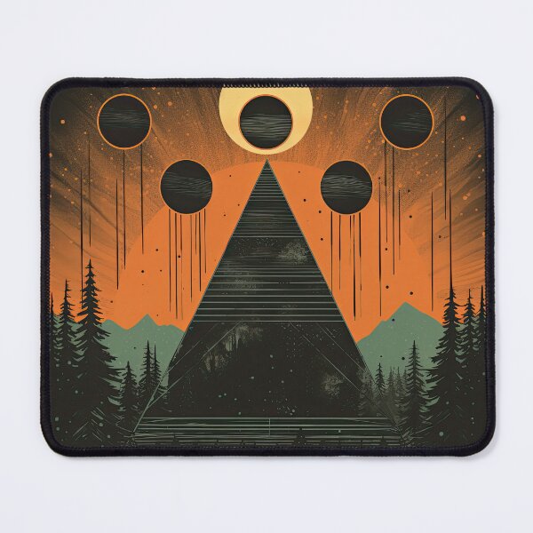 Item preview, High Strangeness – Pyramids 2        designed and sold by LynneMitchell.