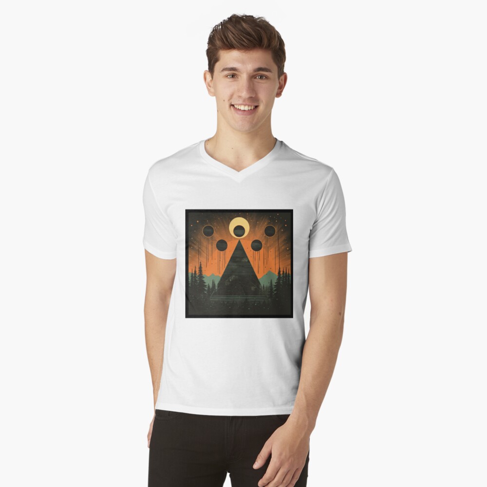 Item preview, V-Neck T-Shirt designed and sold by LynneMitchell.