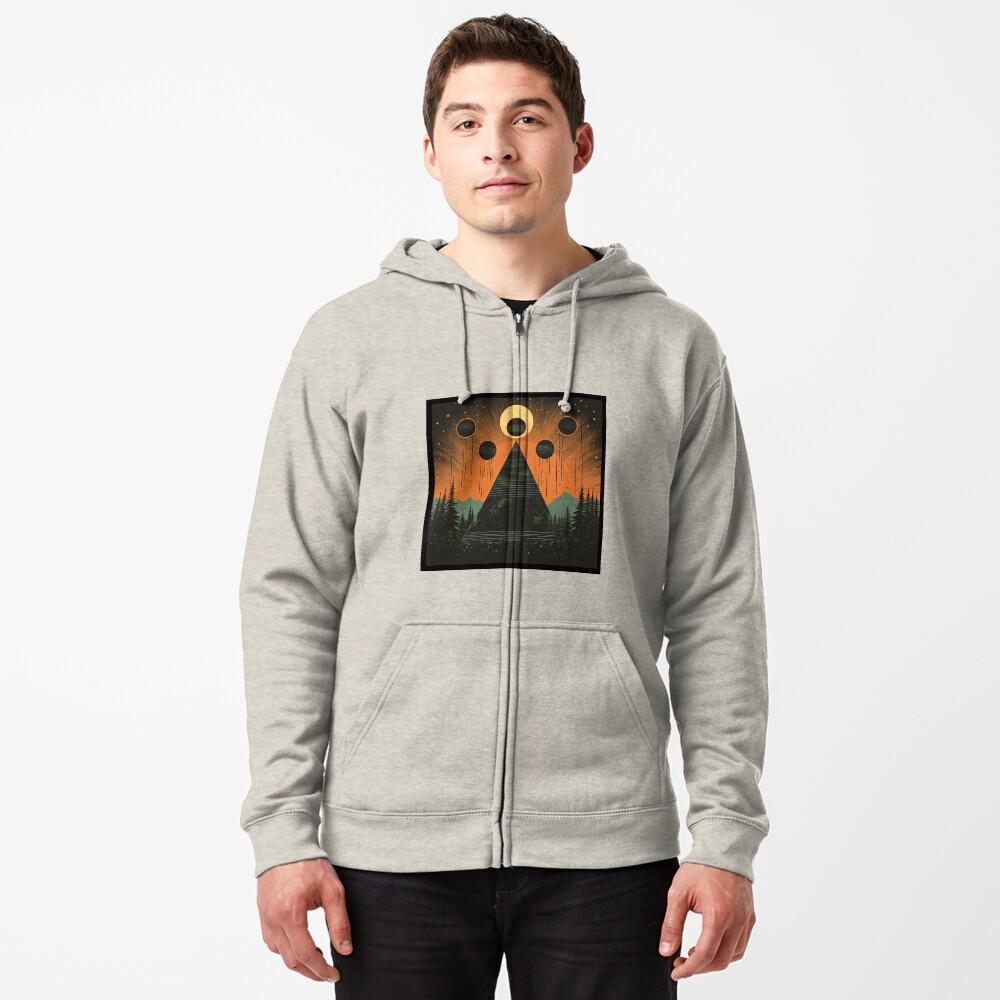 Item preview, Zipped Hoodie designed and sold by LynneMitchell.