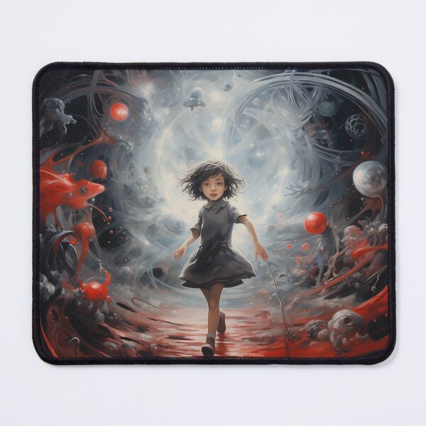 Item preview, Mysterious Girl in the Dark designed and sold by ousia014.