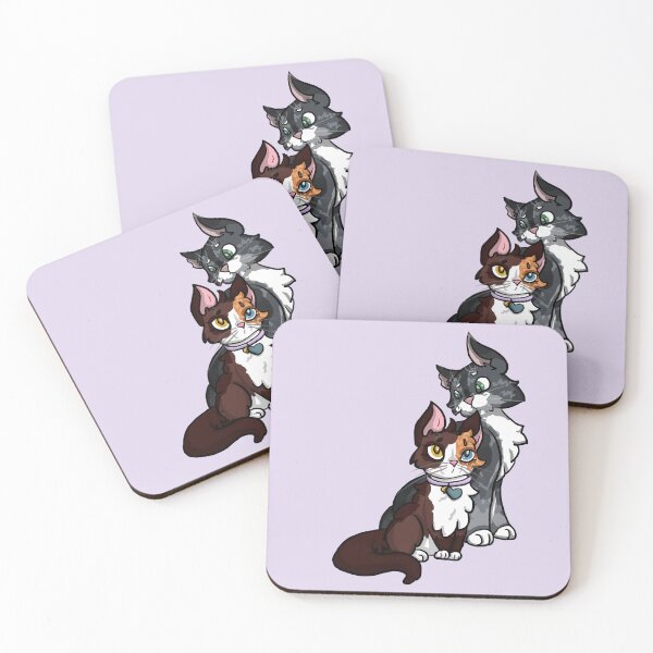 Item preview, Cute Kitty cats sitting together designed and sold by BerryShyKittens.