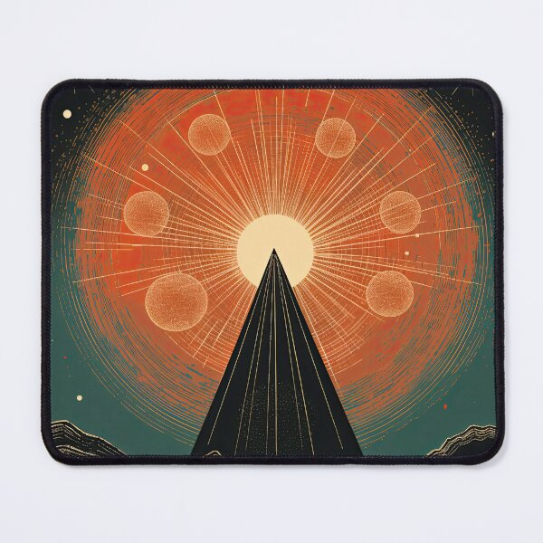 Item preview, High Strangeness – Pyramids 3        designed and sold by LynneMitchell.