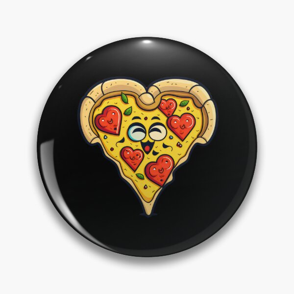 Item preview, Funny Pizza Lover Heart Foodie Hilarious Cute Italian Slice designed and sold by farhanhafeez.