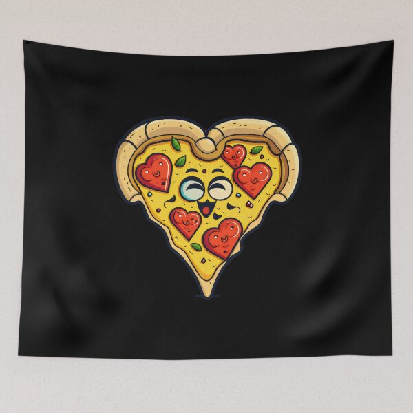Item preview, Funny Pizza Lover Heart Foodie Hilarious Cute Italian Slice designed and sold by farhanhafeez.